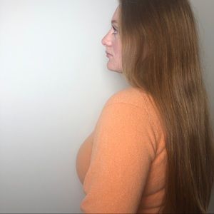 V neck vintage sweater